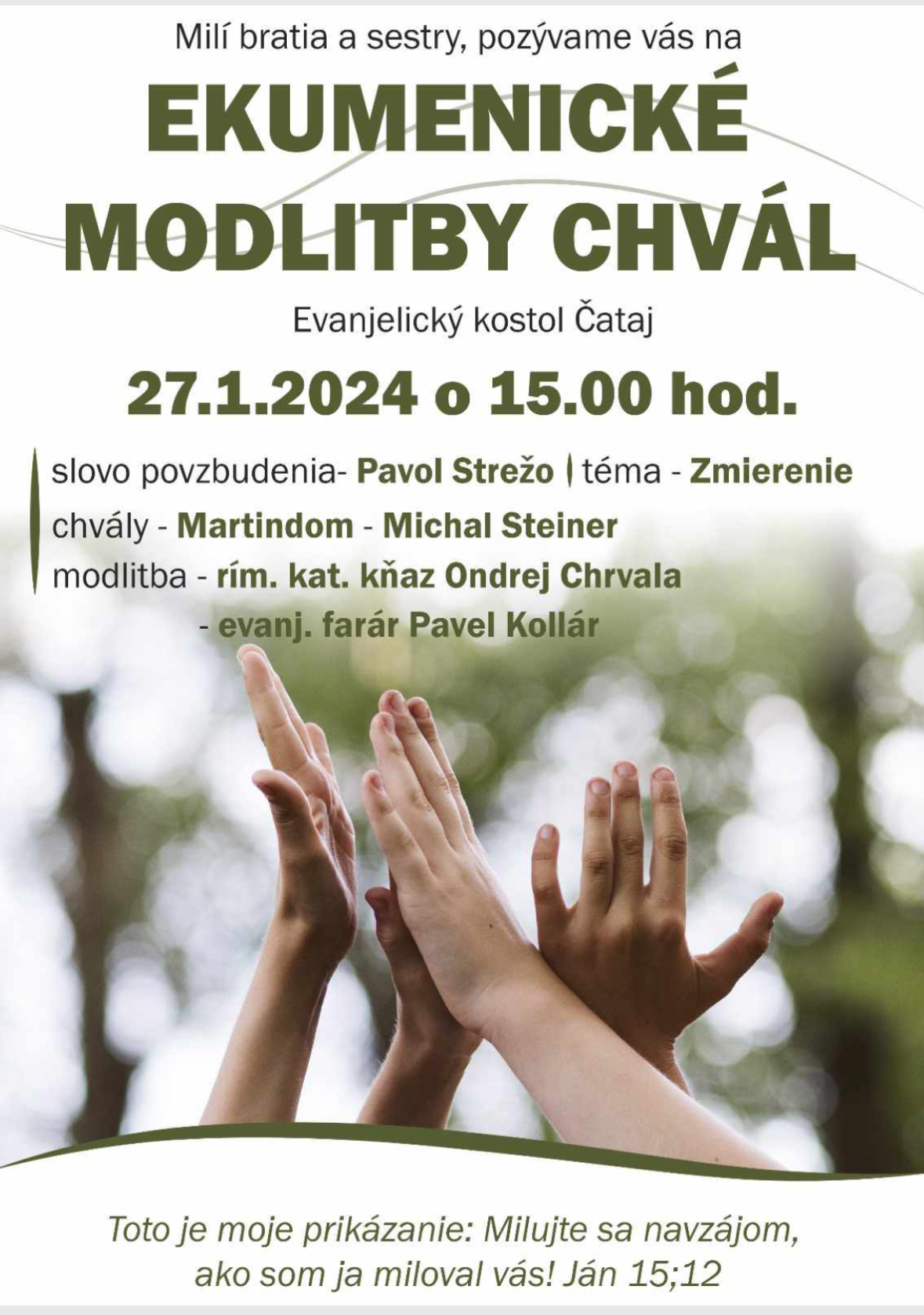 Ekumenické Modlitby Chvál