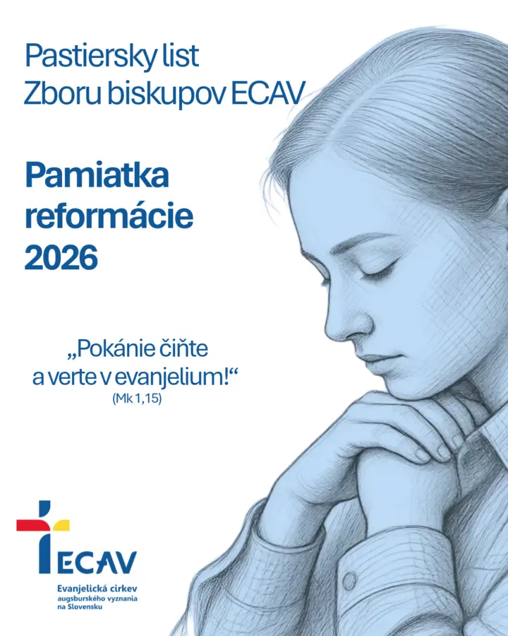 Pastiersky list Zboru biskupov ECAV k Pamiatke reformácie 2026