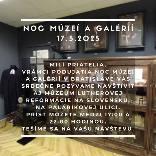 Noc múzeí a galérií 2025