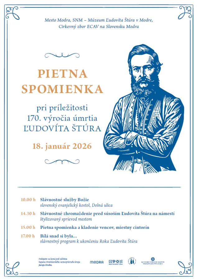 Pietna spomienka pri príležitosti 170. výročia úmrtia Ľudovíta Štúra