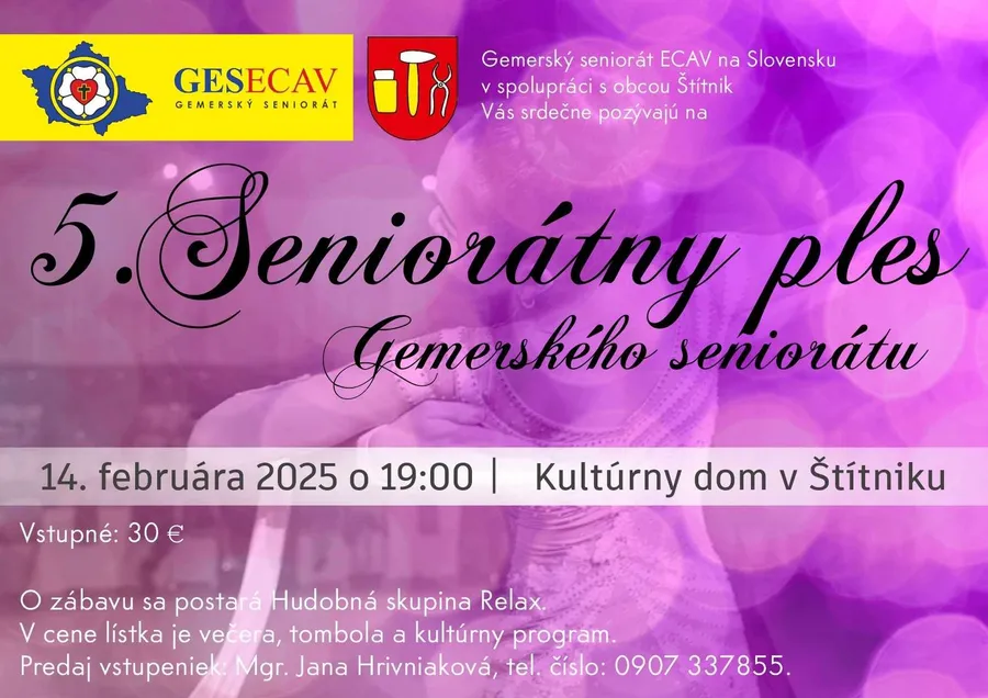 5. seniorátny ples GES