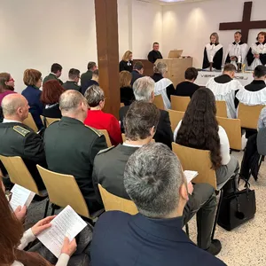 Prvá uniformovaná duchovná Ekumenickej pastoračnej služby v rezorte financií