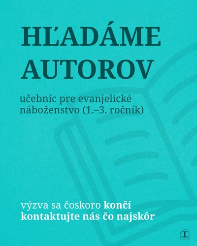 Edukačné publikácie – výzva
