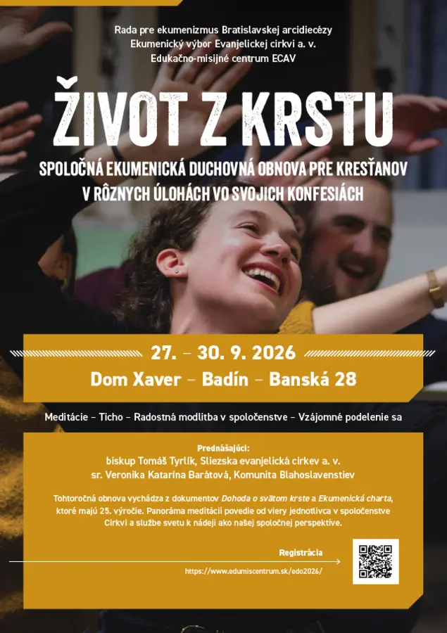 Príďte zažiť jednotu v rôznosti v láskavom ekumenickom spoločenstve