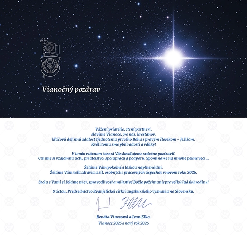 Vianočný pozdrav 2025