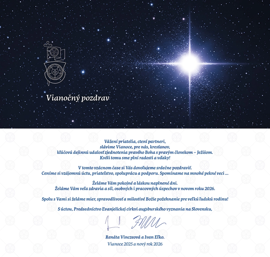 Vianočný pozdrav 2025