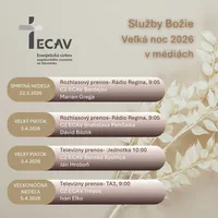 PRENOSY SLUŽIEB BOŽÍCH, VEĽKÁ NOC 2026