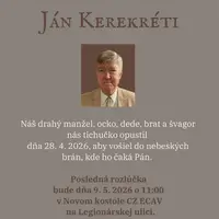 Zomrel Ján Kerekréti