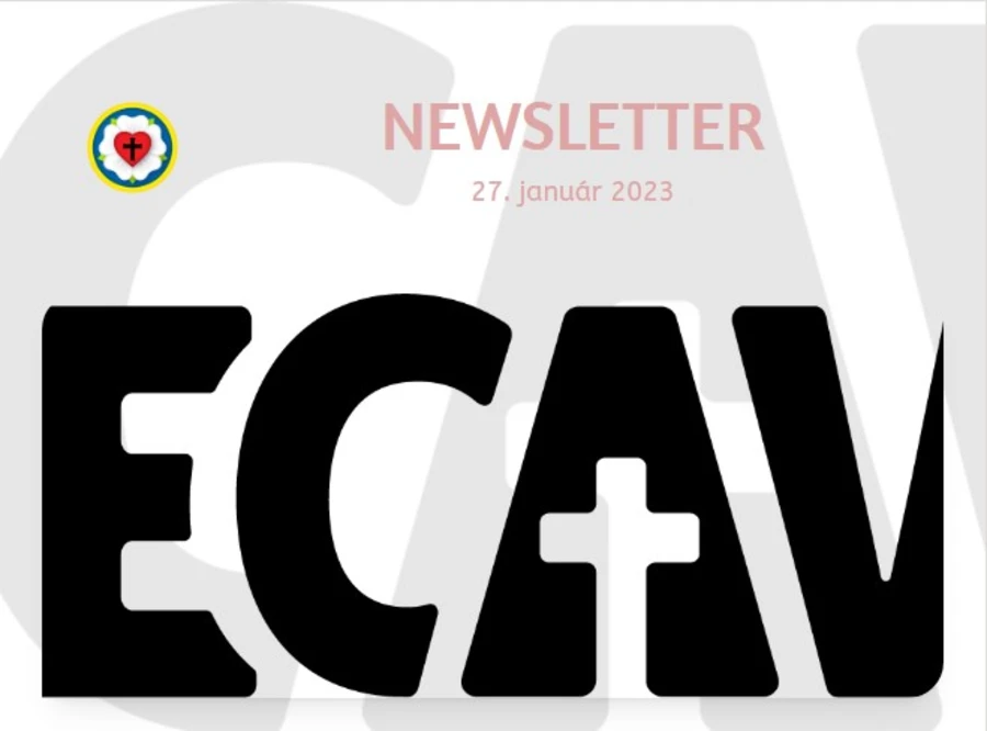 Newsletter ECAV- 27.1.2023