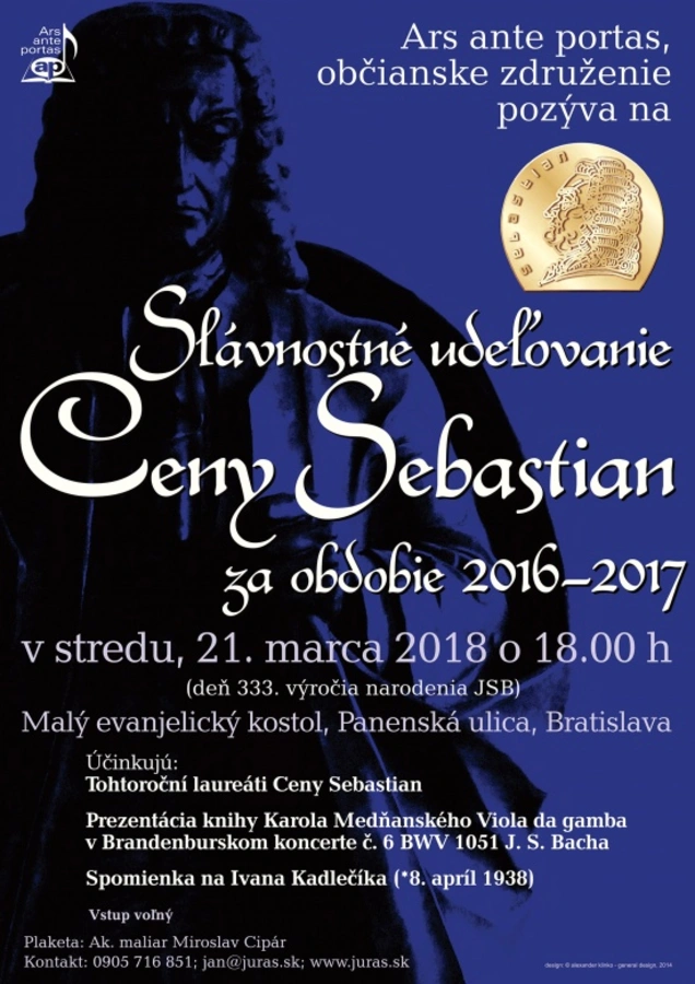 Udelenie Ceny Sebastian 2016 – 2017