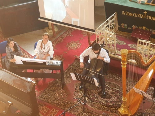 Koncert duchovnej hudby v Príbovciach
