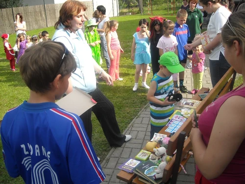 Karneval v záhrade zborového domu