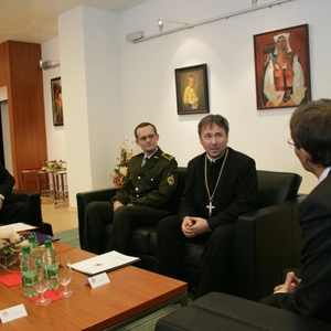 Predstavitelia cirkvi a EPS na ministerstve obrany 