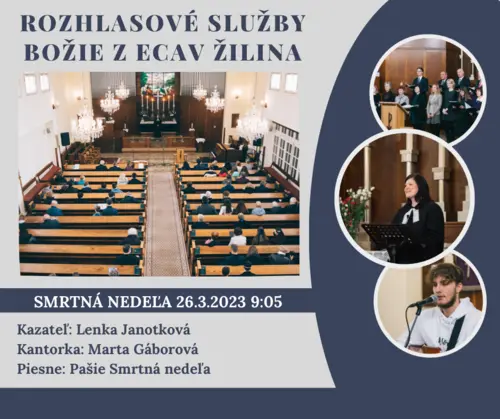 ROZHLASOVÝ PRENOS ZO ŽILINY- 26.3.2023