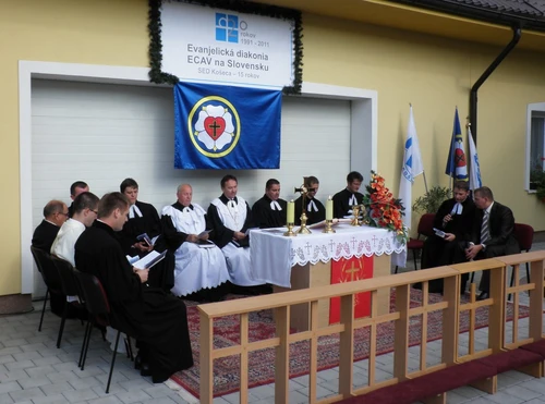 Feierlicher Gottesdienst in Košeca