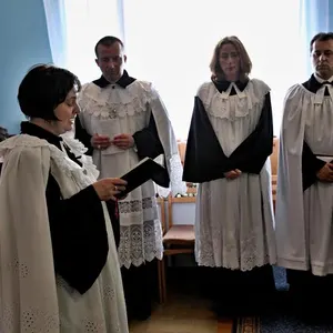 Posviacka evanjelickej modlitebne v Krmeši