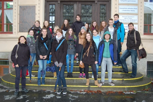 Encountering Slovak and German high school students in Prešov