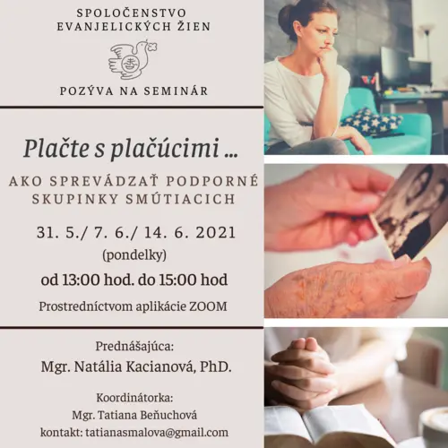 Plačte s plačúcimi... seminár SEŽ