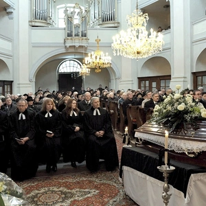 Pohrebná rozlúčka s bratom farárom Mgr. Pavlom Radvánim