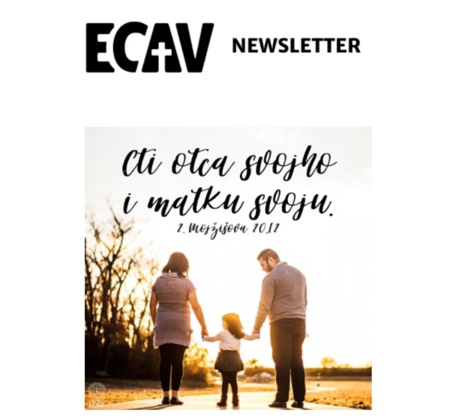 Newsletter ECAV nájdete vo svojim schránkach