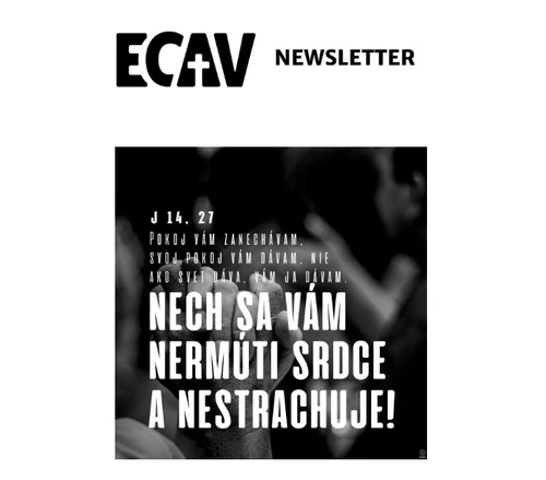 Newsletter ECAV- 28.4.2022