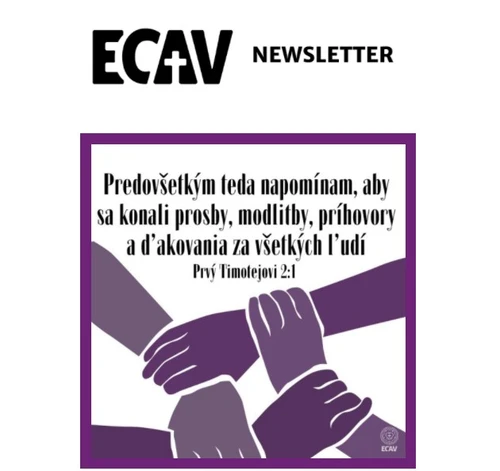 Newsletter s modlitbami za Ukrajinu