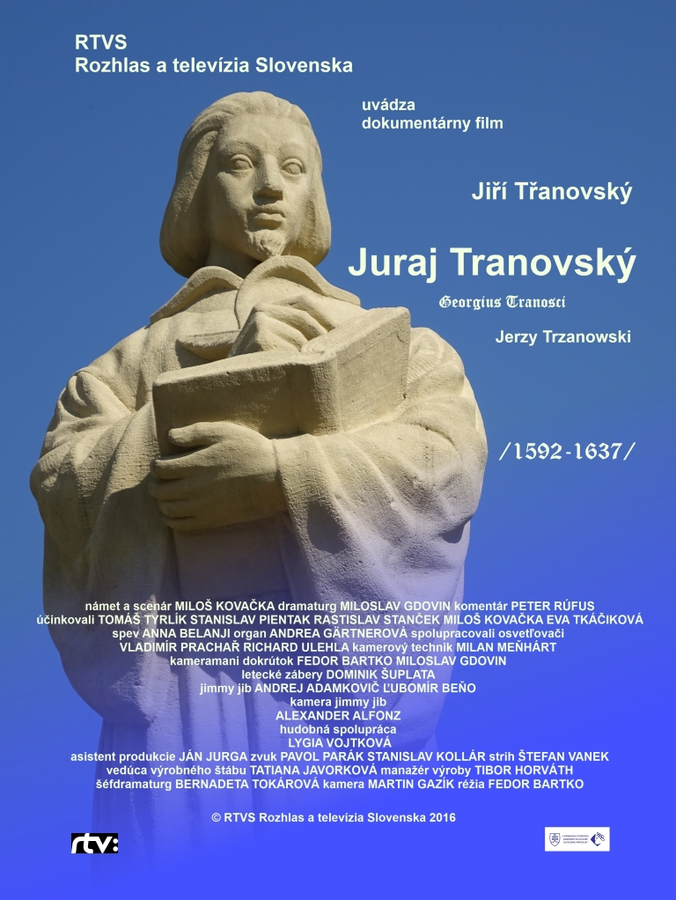 Nový dokument o Jurajovi Tranovskom