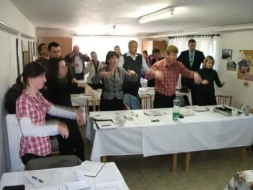 Dirigenti sa vzdelávali v Podlužanoch