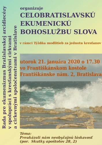 Celobratislavská ekumenická bohoslužba Slova