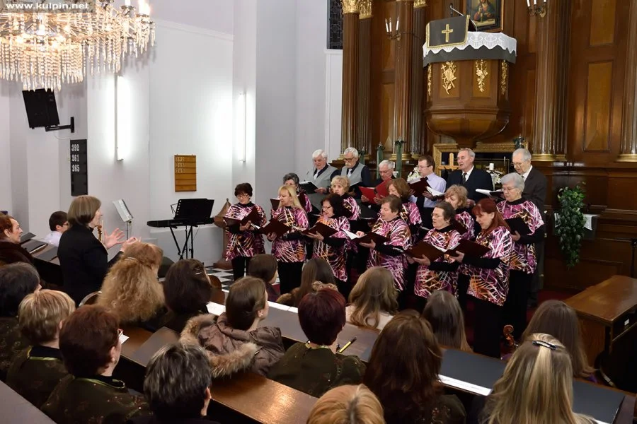 Fašiangový koncert duchovných piesní v Novom Sade