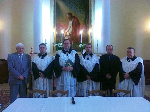 Installation of the board members in Novohrad seniorate