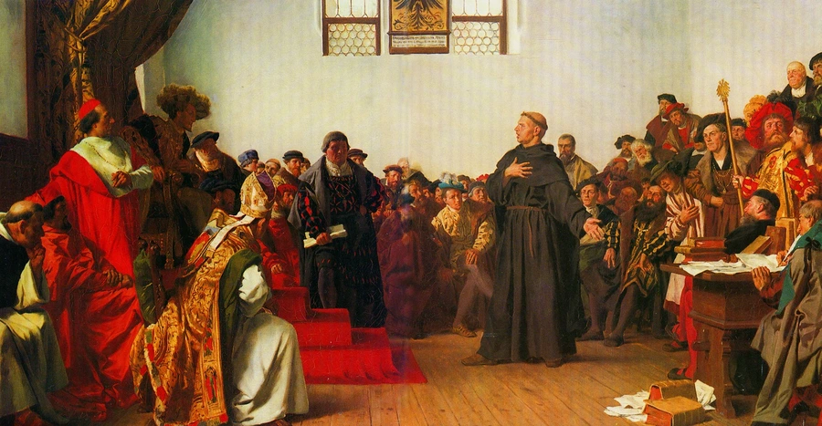 17. apríl 1521 - Vypočúvanie Luthera