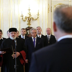 Novoročné prijatie predstaviteľov cirkví u prezidenta