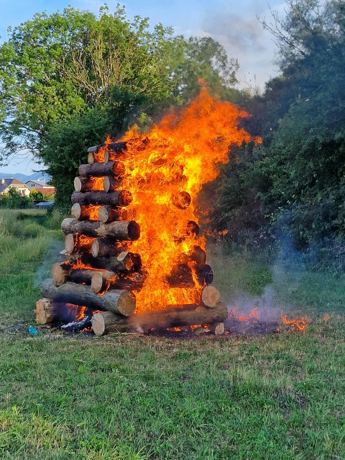 V Príbovciach sa rozhorela Husova vatra opäť po štyroch rokoch