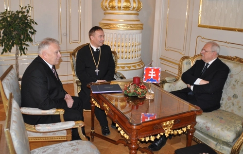  Predsedníctvo ECAV prijal prezident SR