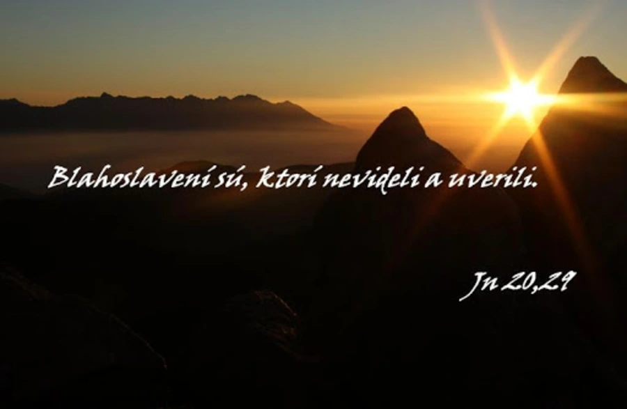 SLOVO PO VEĽKEJ NOCI