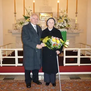 Z pohrebnej rozlúčky s evanjelickou a. v. farárkou sestrou Mgr. Ľudmilou Hudákovou
