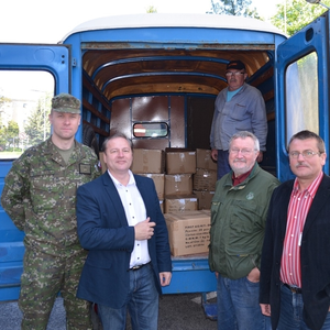Odovzdali humanitárnu pomoc Ukrajine 