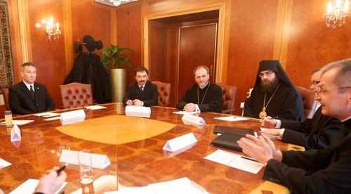 Treffen der Vertreter der christlichen Kirchen 