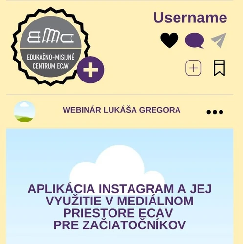 Aplikácia INSTAGRAM a jej využitie v mediálnom priestore ECAV