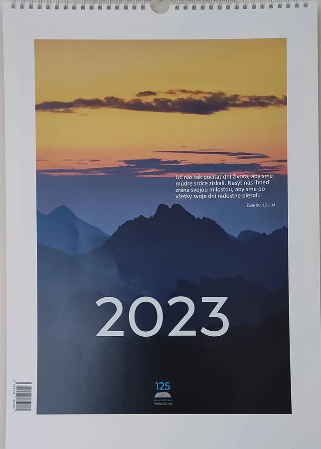 Evanjelický nástenný kalendár 2023 už v predaji