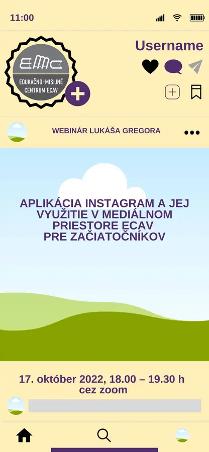 Aplikácia INSTAGRAM a jej využitie v mediálnom priestore ECAV