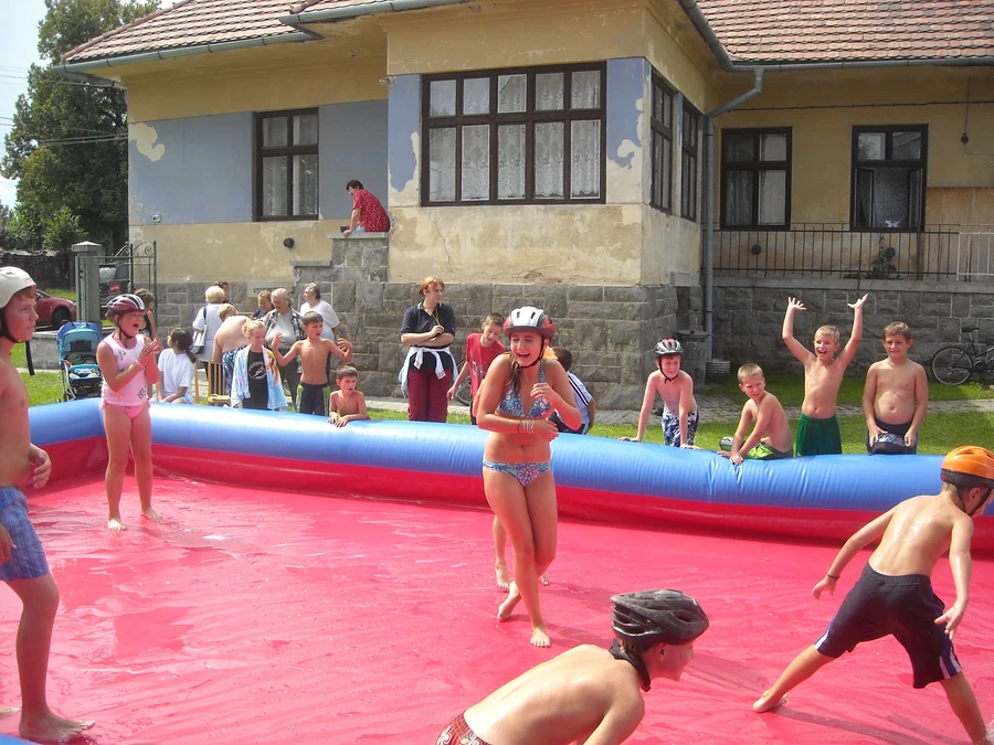 Vodný futbal v Pliešovciach