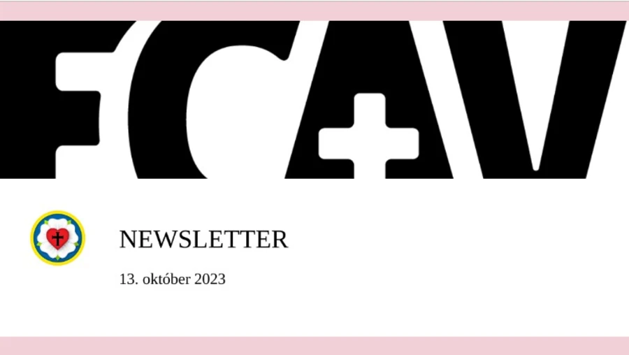 Newsletter ECAV, 13.10.2023