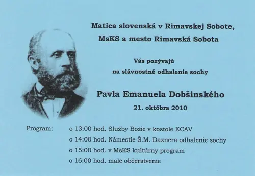 Socha Pavlovi Dobšinskému