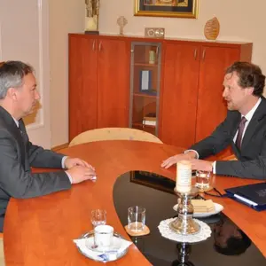 Prijatie rakúskeho veľvyslanca na GBÚ
