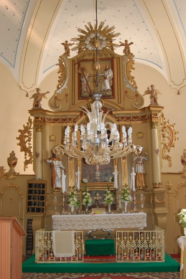 Reštaurovanie oltára v Mokrej Lúke