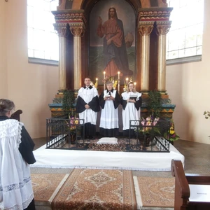 Slávnosť posvätenia obnoveného chrámu Božieho v Českom Brezove  