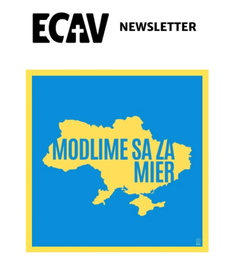 Newsletter ECAV aj s témou Ukrajiny