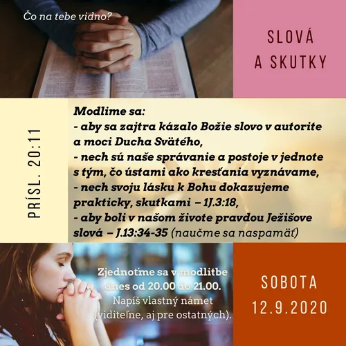 SLOVÁ A SKUTKY